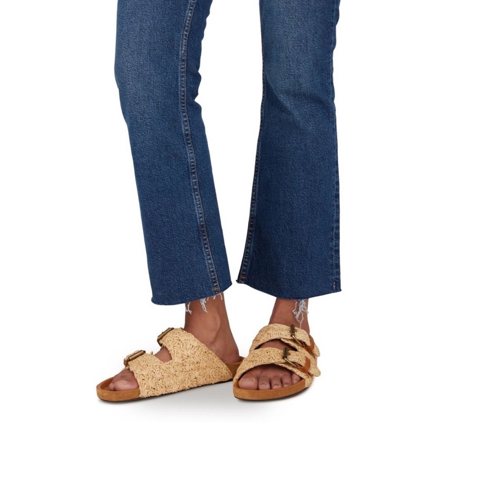 Isabel Marant Lennyo Sandals - Raffia - Size 38